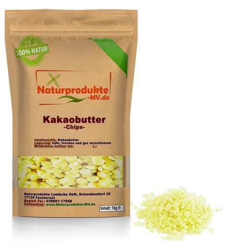 Kakaobutter - eur/kg),
