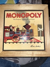monopoly nostalgie holz