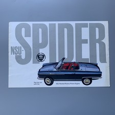 NSU Spider Wankel Drehmotor um