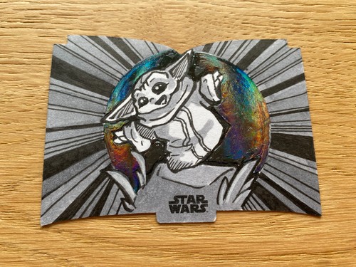 Topps chrome star wars - chrome, 2022