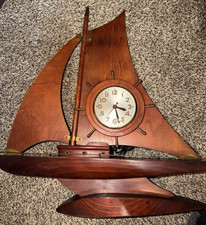 GOOD SOLID Wood Nautical Sail
