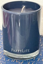 PartyLite 1-Docht Escential Duftwachsglas Winter Nights blau NEU OVP G1032124