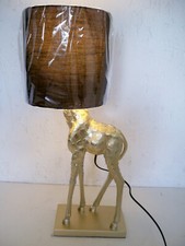 Tischleuchte Giraffe Gold