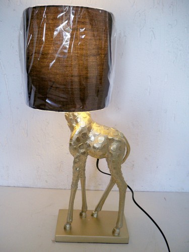 Tischleuchte giraffe gold - tischleuchte,