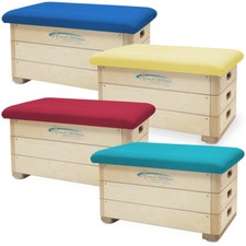 Grevinga® Sprungkasten | farbig | 3-teilig | Birke-Multiplex | Turnkasten | 