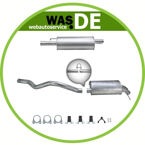 Auspuffanlage kat vw - auspuffanlage,