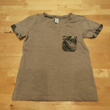 T-Shirt, Gr. 110 von dopodopo in Braun * Mit Mangel *