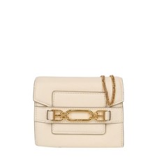Bally Damen Tasche Weiß Leder
