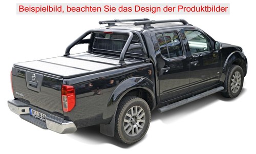 Black überrollbügel double - black,