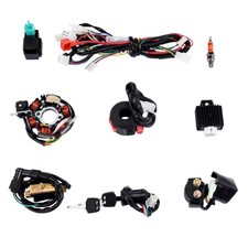 Elektrik Statorspule CDI Kabelbaum Quad Set für 50ccm 110ccm ATV