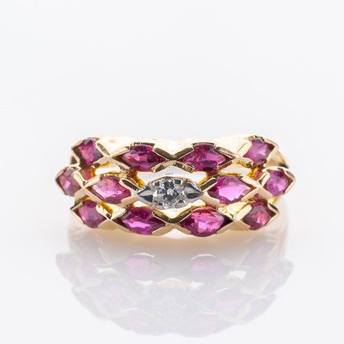 Ring aus 585er gelbgold - ring,