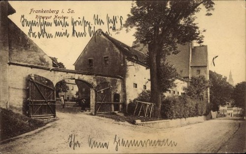Frankenberg sachsen - ak,