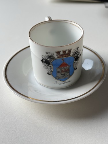 Alte andenkentasse mokkatasse - alte,