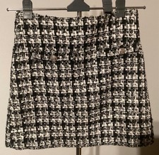 H&M Rock schwarz-weißes