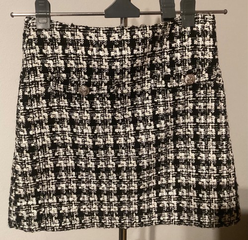 Rock schwarz weißes - h&m,