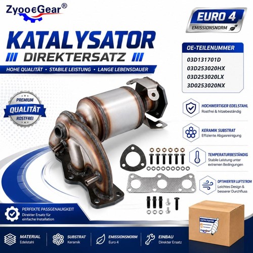 Katalysator kat für fox - für, vw