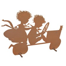 440s Rostfiguren Kinder mit