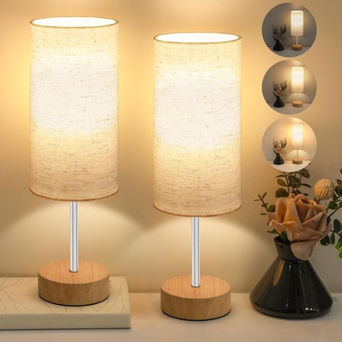 Nachttischlampe touch 2er set - nachttischlampe,