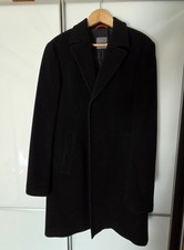 Cinque Herren-Wollmantel Größe 102 – Schwarz, Wolle/Kaschmir, klassisch elegant