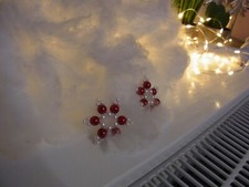 5 große Schneeflocken 4+6+8