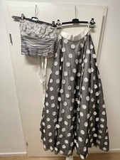 Brautkleid Ballkleid schwarz/weiss Gr.10 ( deutsche Gr.40)