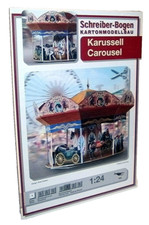 Kartonmodellbau karussell - kartonmodellbau,