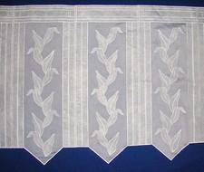 hochwertige Scheibengardine