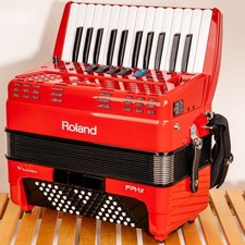 Roland V-Accordeon FR-1X RD rot 26 Tasten 72 Bässe 4-/5-chörig