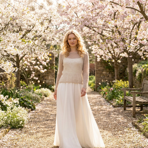 Beige braut hochzeit - braut,