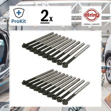 2x ORIGINAL® Elring Zylinderkopfschraubensatz für VW TOUAREG Audi Q7 A8 D4 A8