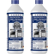 1000ml Backofenreiniger & Ofenreiniger Gel Reiniger – Extra Stark 2x500ml Grill