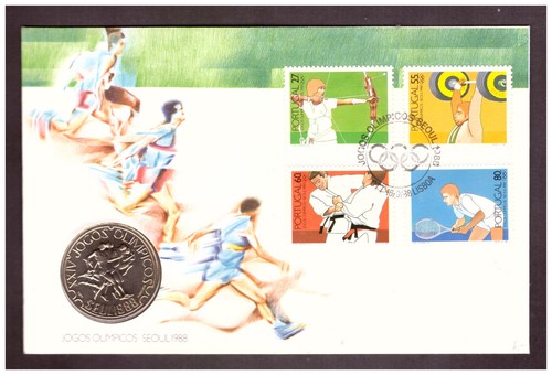 Numisbrief olympische spiele - olympische,