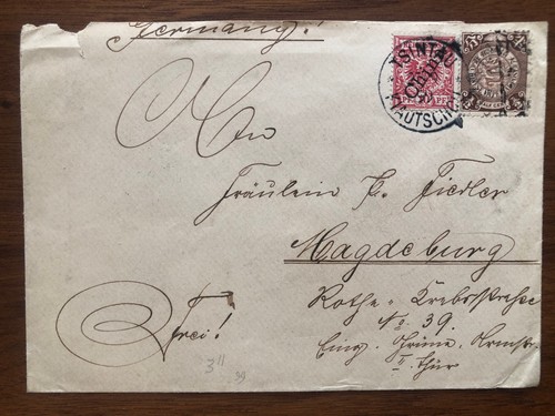 Deutsche kolonien brief - kolonien,