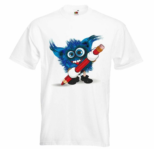 Shirt monster mit bleistift - monster,