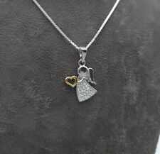 Engel Silber Halskette Damen