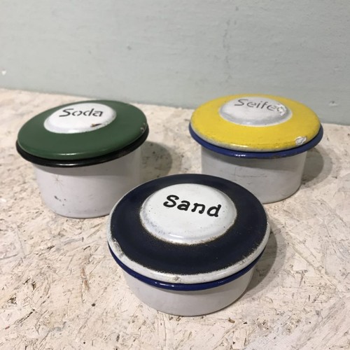 3er set döschen sand soda - set,