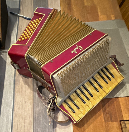 Pirola pianoakkordeon bass - pianoakkordeon, 48