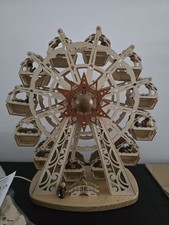 Adventskalender Riesenrad mit LED Beleuchtung