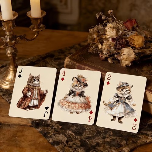 Vintage katze katzen - 🎀,