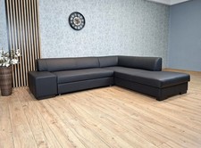 Rindsleder Ecksofa 100% Echt