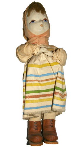 Mädchen puppe antik vintage - puppe,