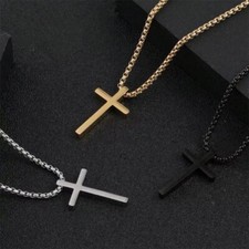 Kreuz anhänger edelstahl - kreuz,