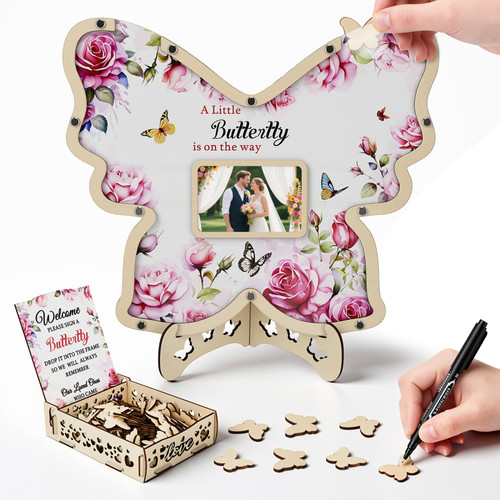 Gästebuch hochzeit holz - gästebuch,