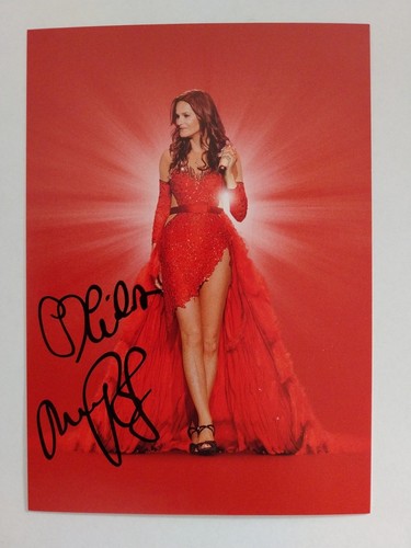 Andrea berg autogramm signiert - andrea,
