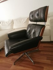 Plycraft George Mulhauser Designer Sessel Leder