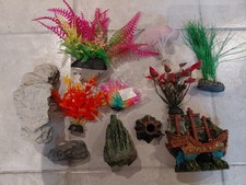 Diverse Dekoration Aquarium