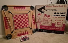 Vintage Carrom Game Board