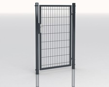 Gartentür Gartentor Zauntür Zauntor 2D Einzeltor Hoftür Tor Gartenpforte Zaun