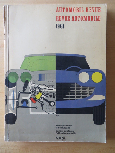 Automobil revue katalog 1961 - revue,