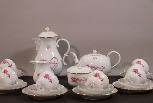 Hh1 meissen drache purpur - meissen,